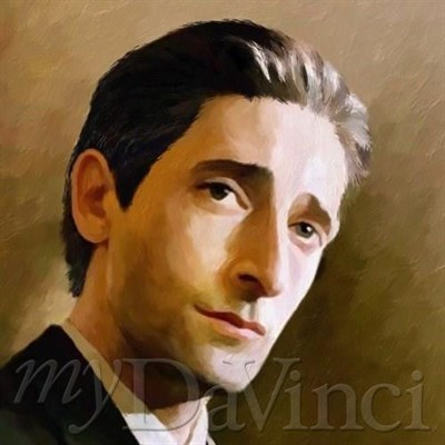 Adrien Brody Oil Painting Giclee - myDaVinci